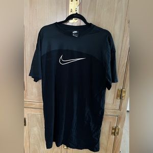 Black Nike T-shirt dress